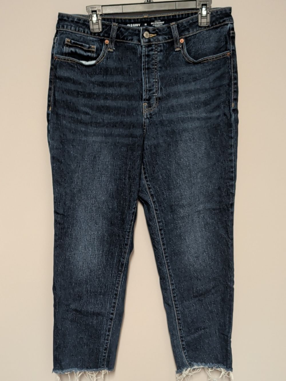 Old Navy Dark Wash Cropped Ankle Jeans